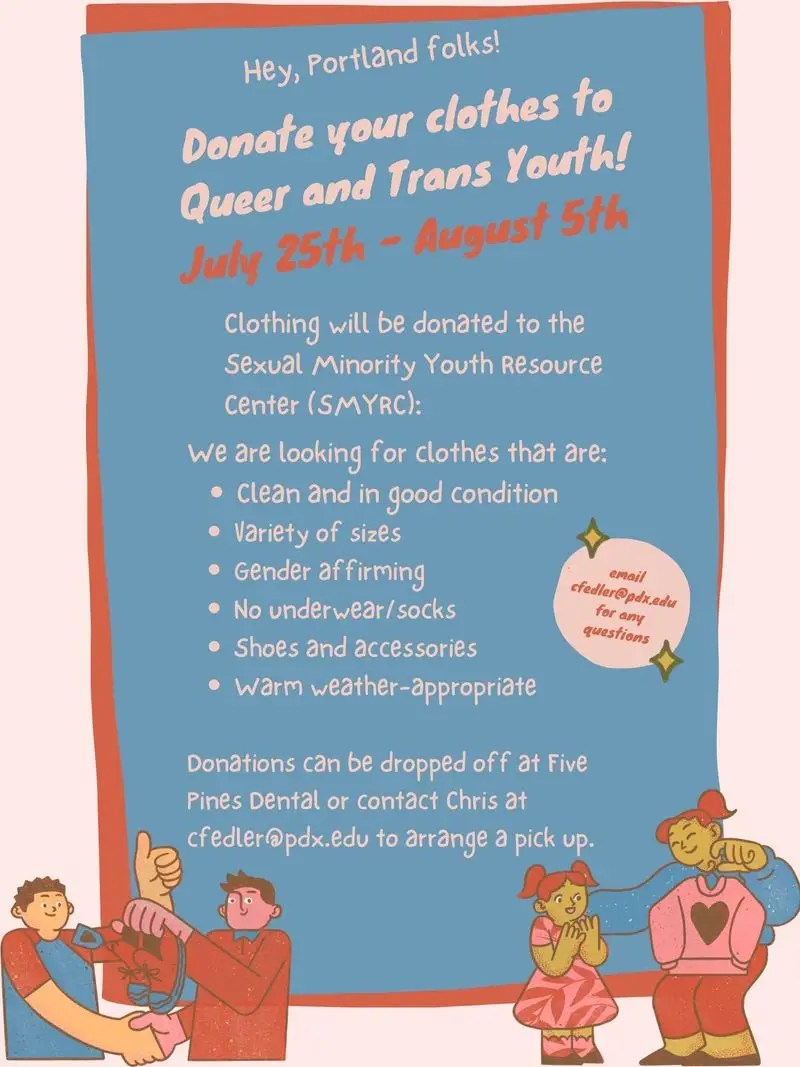 Dentist-In-Portland-OR-Clothing-Drive